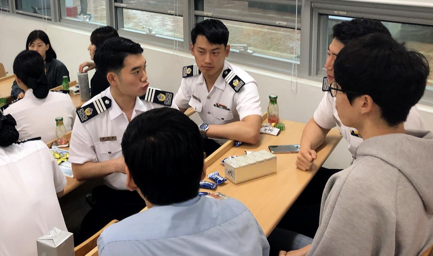 국방디지털융합학과, 공군사관학교 생도들과 교류의 시간